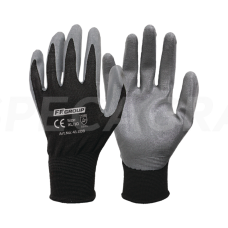 Pirštinės padengtos nitrilu 10" 11" pilkos 41208