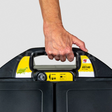 Piemuo elektrinis Farmer AS140 su 24V saulės panele 12V, 2/1,4J 14478 2