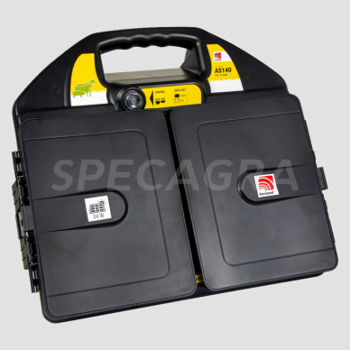 Piemuo elektrinis Farmer AS140 su 24V saulės panele 12V, 2/1,4J 14478 4