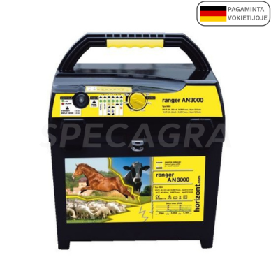 Piemuo elektrinis RANGER N3000 12V 3/2,3J 10589 Piemuo elektrinis RANGER N3000 12V 3/2,3J 10589