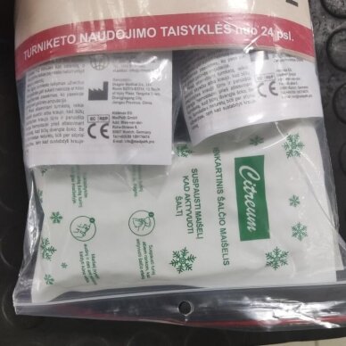 Pirmos pagalbos rinkinio papildymas 1