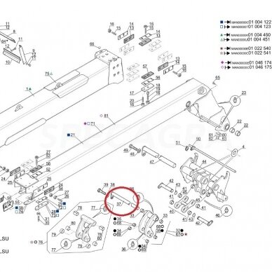 Pirštas D45x385mm 264568 1 Pirštas D45x385mm 264568 1