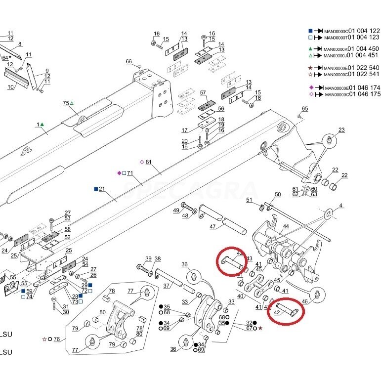 Pirštas D45x227mm 252382 1