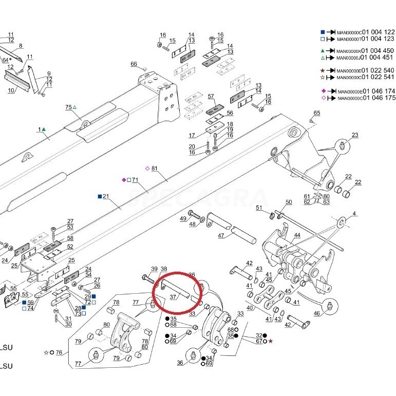 Pirštas D45x385mm 264568 1