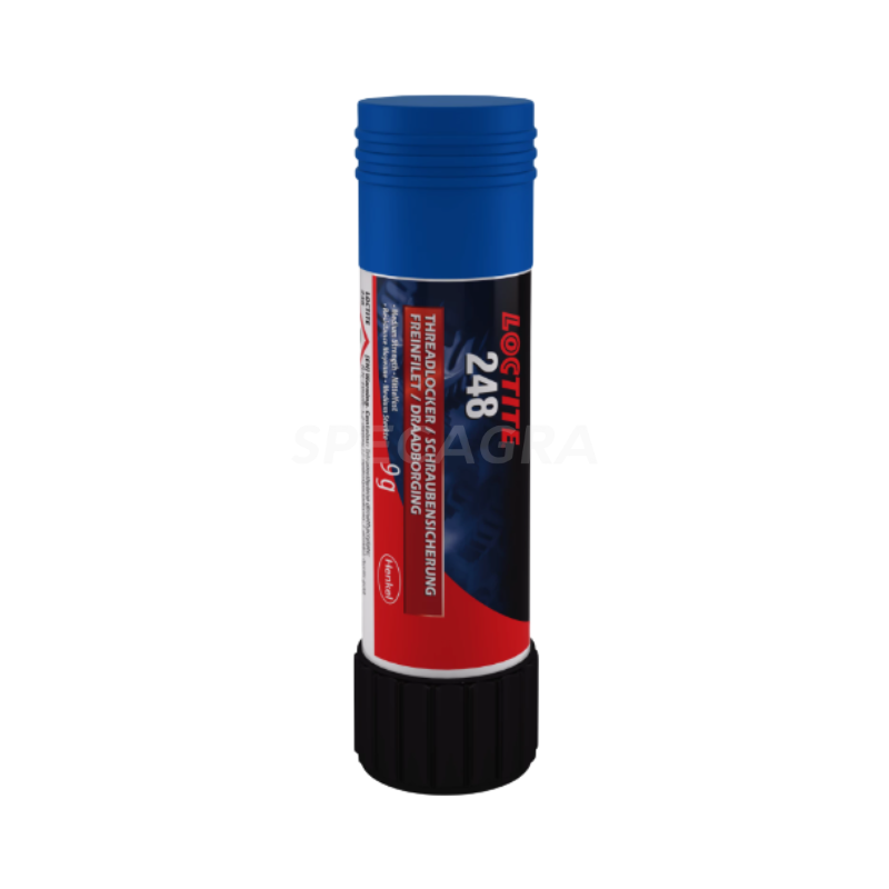 Pieštukinis sriegio fiksatorius vidutinio stiprumo LOCTITE 248 9g Pieštukinis sriegio fiksatorius vidutinio stiprumo LOCTITE 248 9g