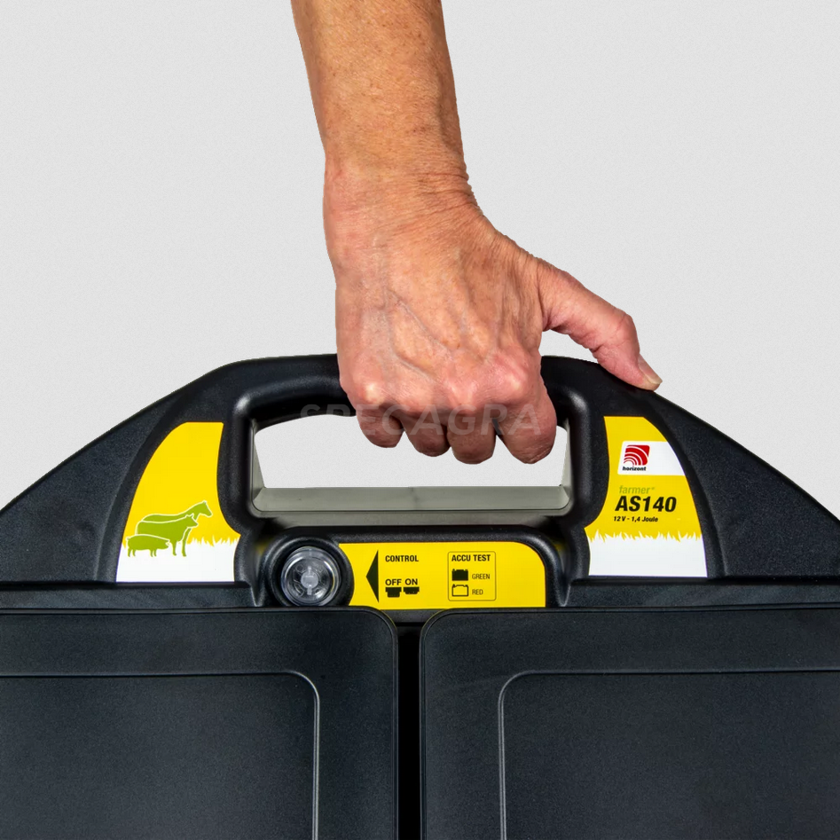 Piemuo elektrinis Farmer AS140 su 24V saulės panele 12V, 2/1,4J 14478 2 Piemuo elektrinis Farmer AS140 su 24V saulės panele 12V, 2/1,4J 14478 2