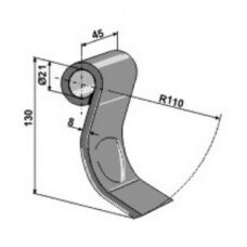 Plaktukas smulk. 7770699-SPEARHEAD