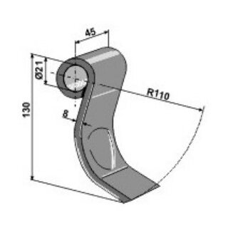 Plaktukas smulk. 7770699-SPEARHEAD Plaktukas smulk. 7770699-SPEARHEAD