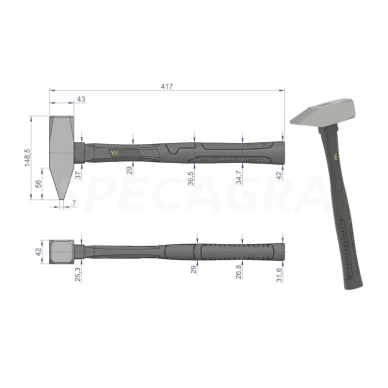 Plaktukas 1500g 1 Plaktukas 1500g 1