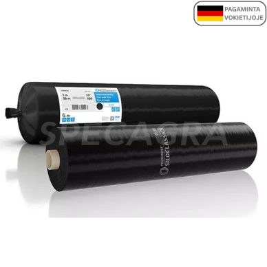 Plėvelė tranšėjoms 2mx50m juoda 120g Plėvelė tranšėjoms 2mx50m juoda 120g