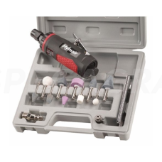 Pneumatinis šlifuoklis 1/4 ir antgalių rinkinys