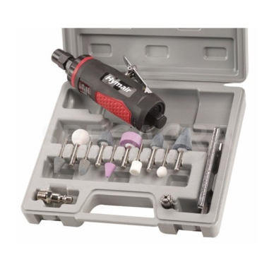 Pneumatinis šlifuoklis 1/4 ir antgalių rinkinys Pneumatinis šlifuoklis 1/4 ir antgalių rinkinys