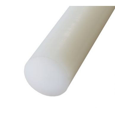 Poliamidas PA6 CN apv. 45mm baltas Poliamidas PA6 CN apv. 45mm baltas