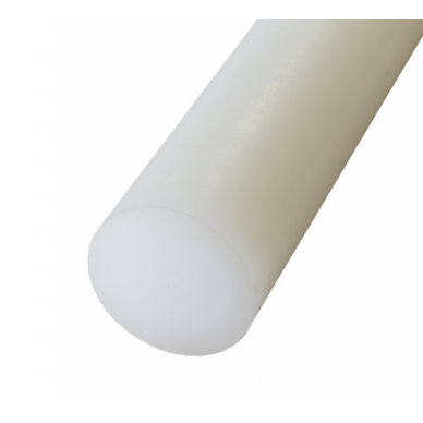 Poliamidas PA6 CN apv. 60mm baltas Poliamidas PA6 CN apv. 60mm baltas