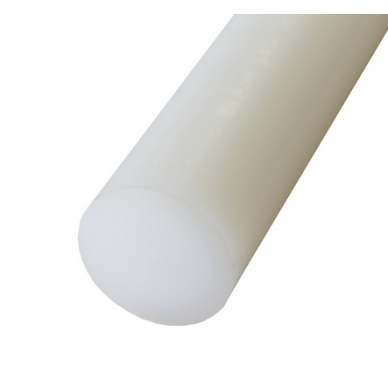 Poliamidas PA6 CN apv. 75mm baltas Poliamidas PA6 CN apv. 75mm baltas