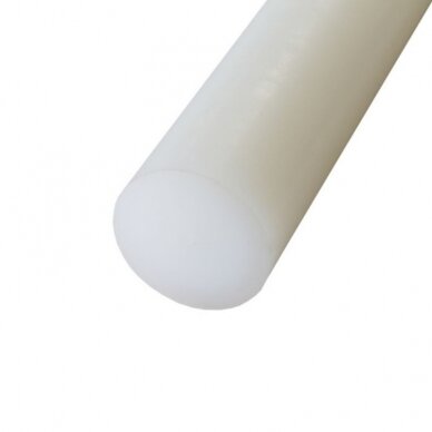Poliamidas PA6 CN apv. 80mm baltas Poliamidas PA6 CN apv. 80mm baltas