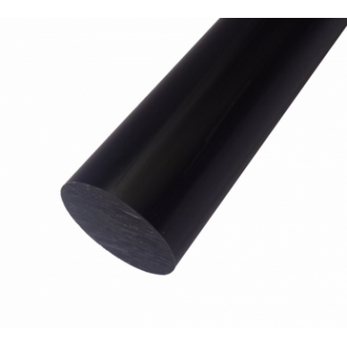 Poliamidas PA6 MG CN apv. 30mm juodas Poliamidas PA6 MG CN apv. 30mm juodas