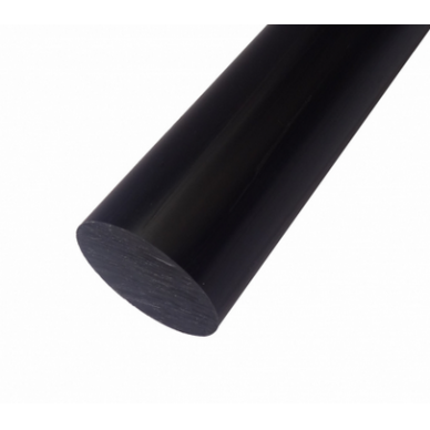 Poliamidas PA6 MG CN apv. 60mm juodas Poliamidas PA6 MG CN apv. 60mm juodas