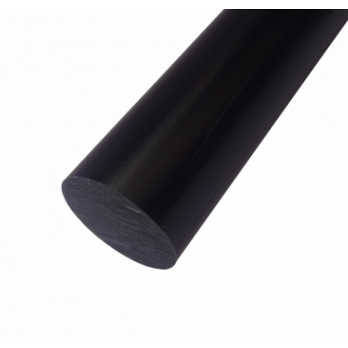 Poliamidas PA6 MG CN apv. 90mm juodas Poliamidas PA6 MG CN apv. 90mm juodas