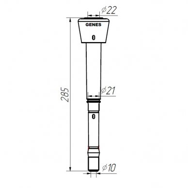 Pospeninė guma GS-11 guminis komplektas Ø22xØ21xØ10mm 1