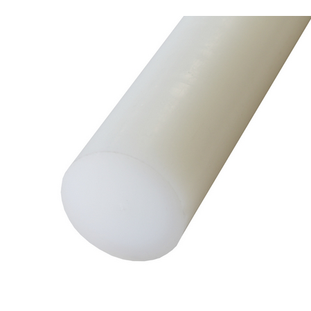 Poliamidas PA6 CN apv. 40mm baltas Poliamidas PA6 CN apv. 40mm baltas