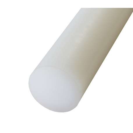 Poliamidas PA6 CN apv. 25mm baltas Poliamidas PA6 CN apv. 25mm baltas