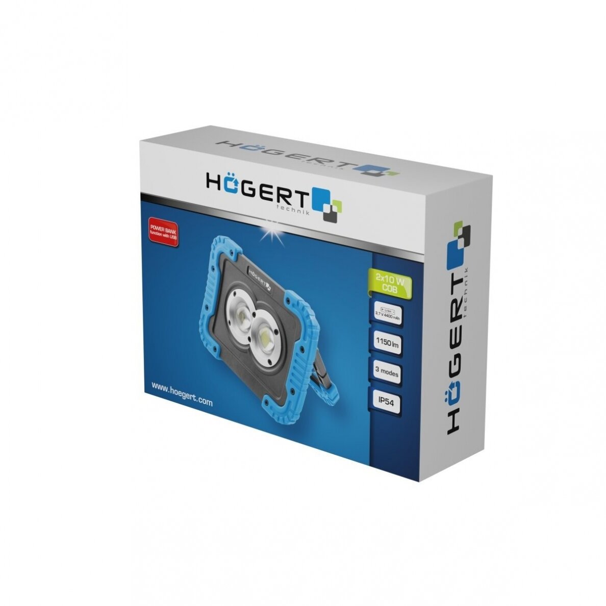 Prožektorius LED 2x10W HOGERT HT1E430 1