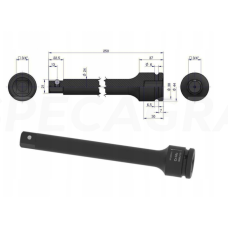 Prailginimas 3/4 250mm smūginis CrMo