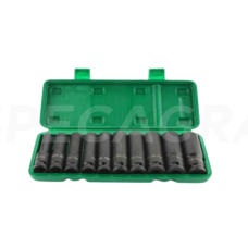 Prailgintų smūginių galvučių rinkinys 1/2(10-24)(10vnt.)