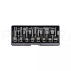 Prailgintų smūginių antgalių rinkinys .1/2" (SPLINE) 8vnt.