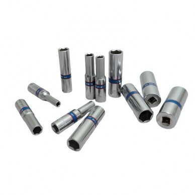 Prailgintų Antgalių rinkinys King Tony 1/4 4-13mm (11vnt) 1 Prailgintų Antgalių rinkinys King Tony 1/4 4-13mm (11vnt) 1