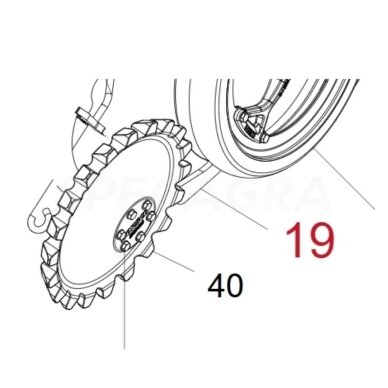 Prispaudėjas sėklos HORSCH 60051416 dešinė.p. Avatar kompl. Prispaudėjas sėklos HORSCH 60051416 dešinė.p. Avatar kompl.