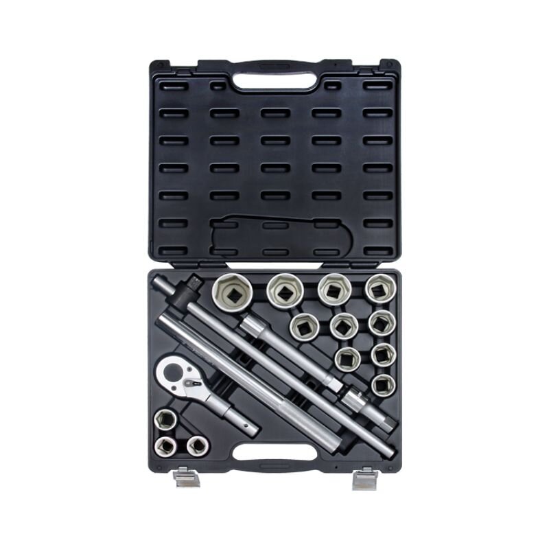 Prailginta terkšlė su galvutėmis King Tony 3/4 22-50mm (17vnt) Prailginta terkšlė su galvutėmis King Tony 3/4 22-50mm (17vnt)