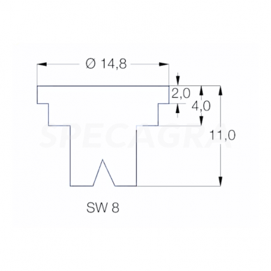 Purkštukas ST 110-05 2