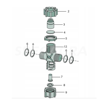 Purkštuko korpusas SY116679 1 Purkštuko korpusas SY116679 1