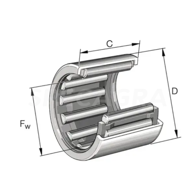 Pusašio guolis 27829-CR 1 Pusašio guolis 27829-CR 1