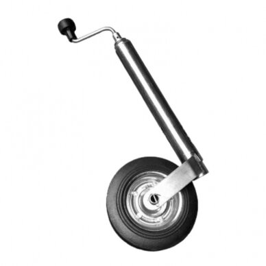 Ratukas atraminis su kėlimo mechanizmu 48mm 150kg Ratukas atraminis su kėlimo mechanizmu 48mm 150kg