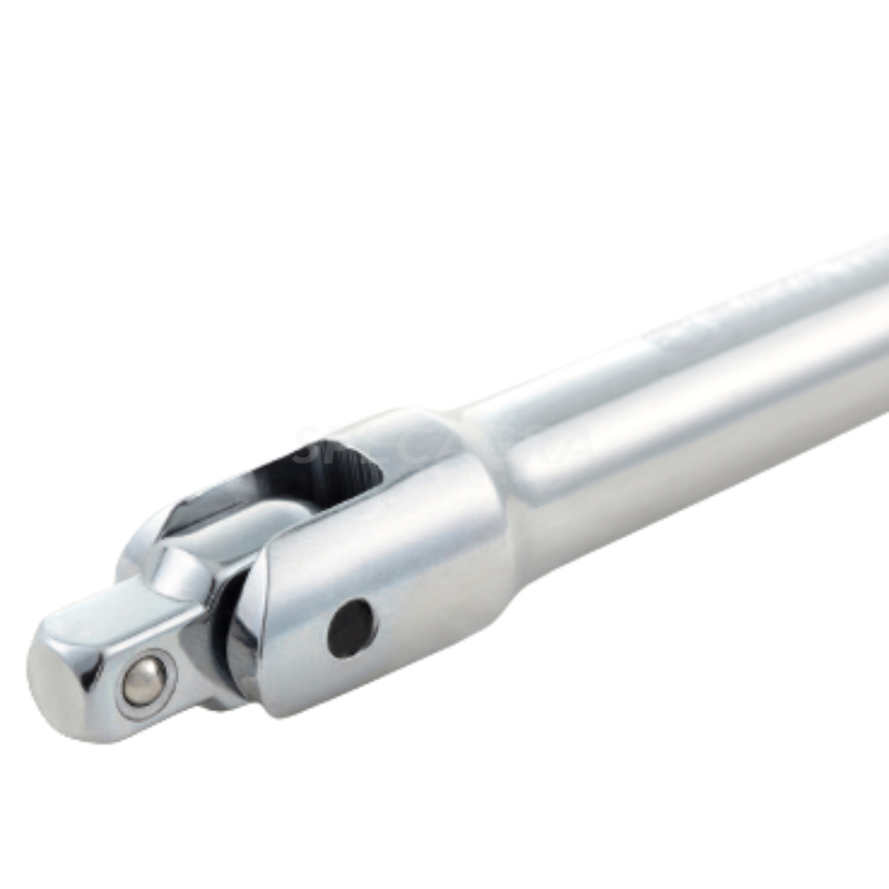 Rankena su lanksčiu 1/4 kvadratu 140mm 2