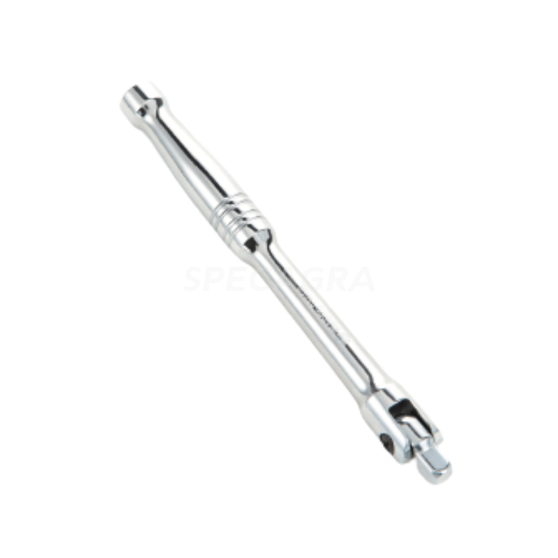 Rankena su lanksčiu 1/4 kvadratu 140mm