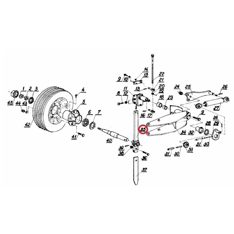 Rato nukreipėjas IBIS 1115/60-004/0 Rato nukreipėjas IBIS 1115/60-004/0