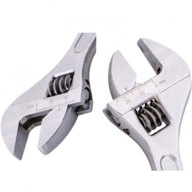 Reguliuojamas veržliaraktis King Tony 375 mm chromuotas 4 Reguliuojamas veržliaraktis King Tony 375 mm chromuotas 4