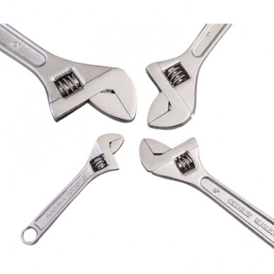 Reguliuojamas veržliaraktis King Tony 375 mm chromuotas 1