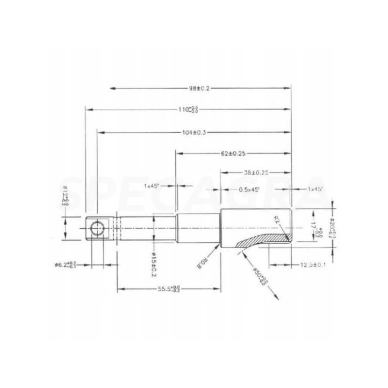Remonto komplektas traukei TL100202KR 3