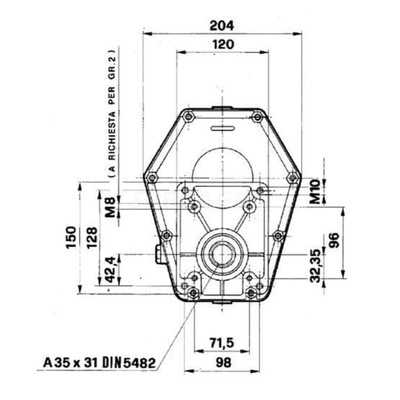 Reduktorius GBF30S135 2