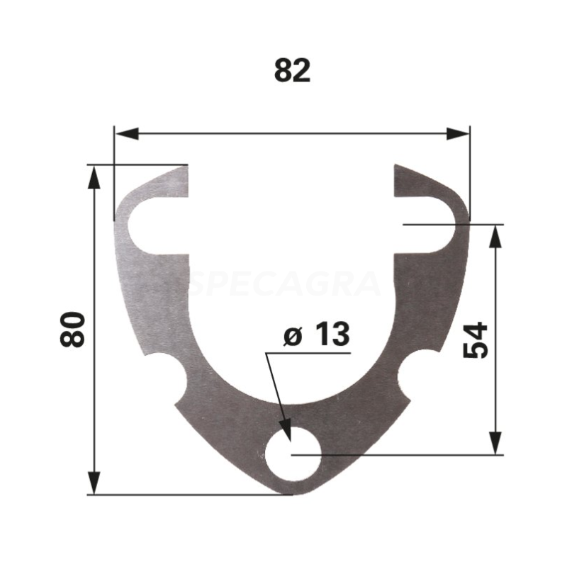 Reguliavimo poveržlė 0.463.4352.0 0,2mm 1 Reguliavimo poveržlė 0.463.4352.0 0,2mm 1