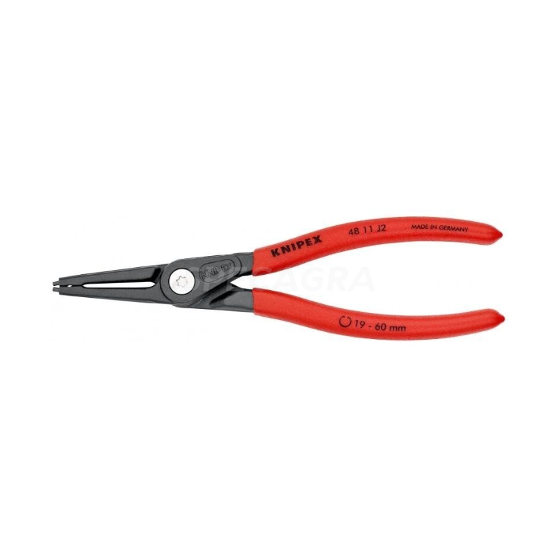 Replės vidiniams žiedams tiesios KNIPEX 4811J2