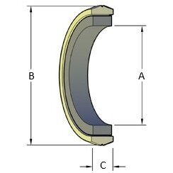 Riebokšlis 55X80X11 (729.06.009.01) 2
