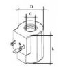 Ritė C10/8 D22X27 L29 22mm,MB58 220VAC