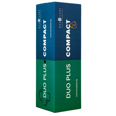 Rulonavimo plėvelė Duo Compact Plus 750X1650 balta