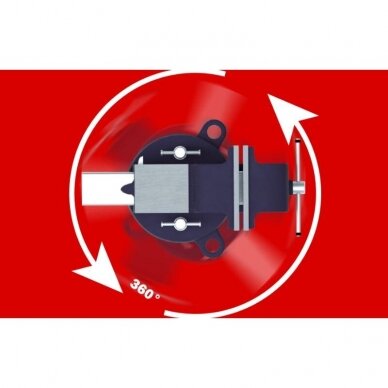 Šaltkalvio spaustuvas su priekalu King Tony 310mm 3 Šaltkalvio spaustuvas su priekalu King Tony 310mm 3